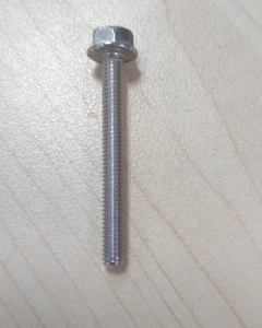 Hexagon head flange screw M4x35 cross recessed，SST304